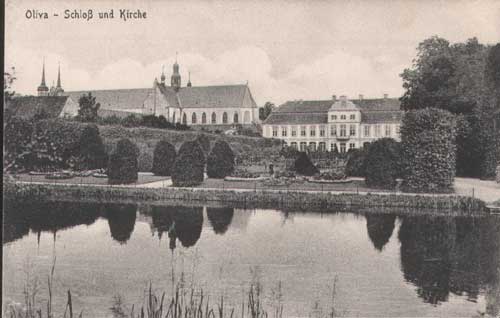 Oliwa - Castle and church