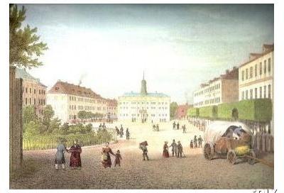 Elblag - Frideric Wilhem place 1840