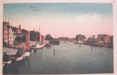 Elblag - Elblag River 1917