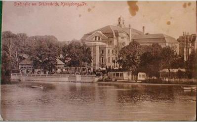 Knigsberg - Stadthalle am Schlossteich