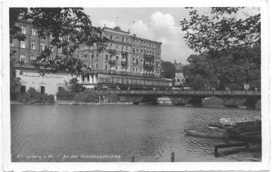 Knigsberg - An der Schlossteichbrcke 1939