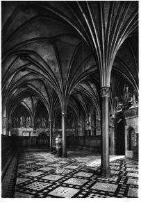 Marienburg - Kapitelsaal im Hochschlo ca. 1920