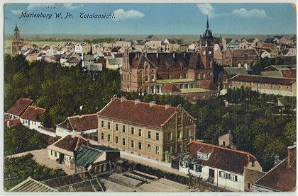 Marienburg - Totalansicht 1926