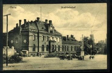 Thorn - Stadtbahnhof 1915